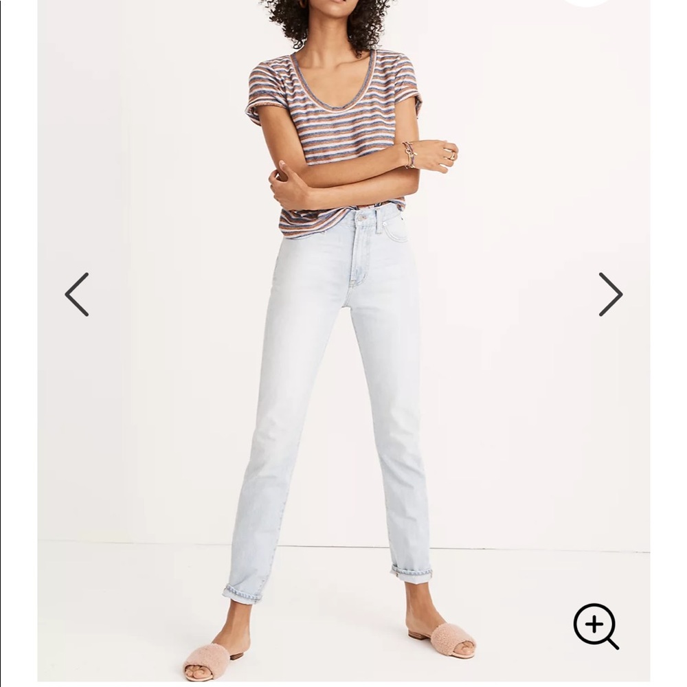 Madewell Perfect Summer Jean in Fitzgerald wash